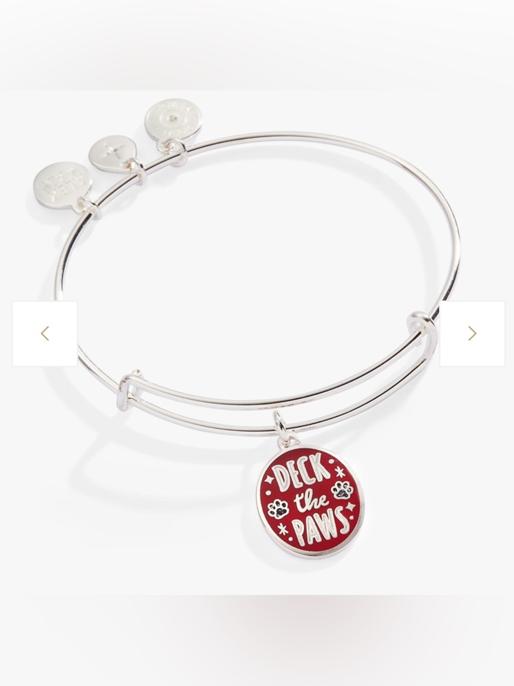 Alex and Ani Deck the Paws Bracelet